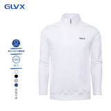 GLVX高尔夫服装男装卫衣21秋冬季运动休闲立领长袖T恤柔软保暖弹力舒适 GLE2H9 W1白色 S