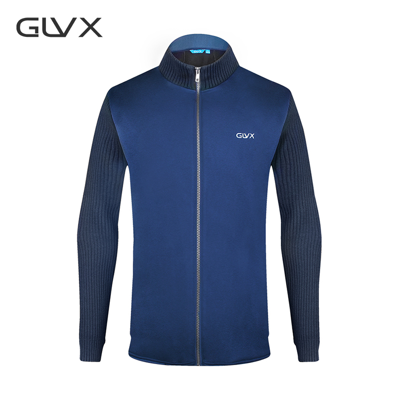 GLVX 高尔夫服装 男装 秋冬保暖棉服 高尔夫外套 GLD2C4B1 深蓝色